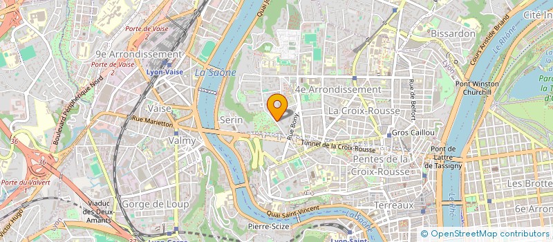 localisation de l'entreprise VIRALAMANDE  LYON