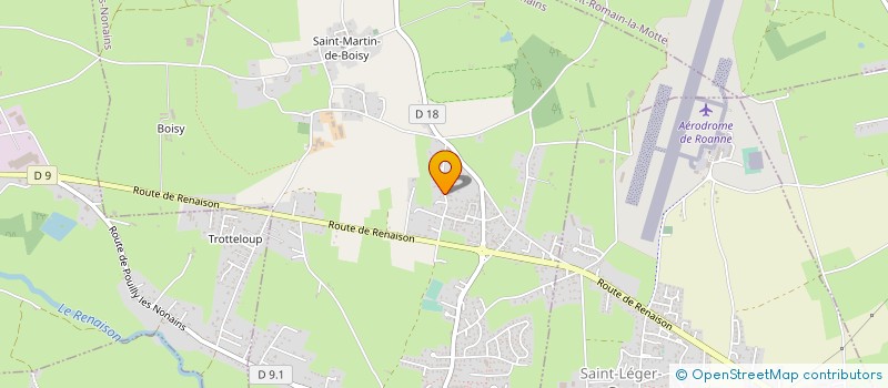 localisation de l'entreprise VIRALEX  POUILLY-LES-NONAINS