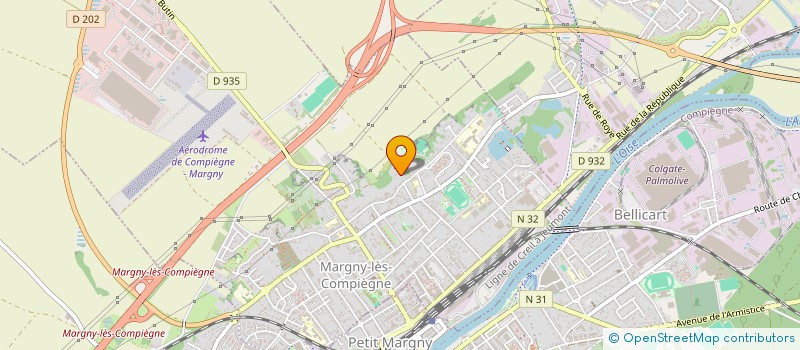 localisation de l'entreprise VIRALEX  MARGNY-LES-COMPIEGNE