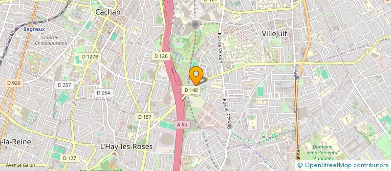 localisation de l'entreprise VIRAMA AUTO à VILLEJUIF