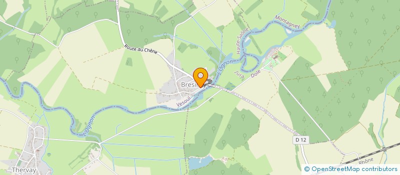 localisation de l'entreprise VIRANDMICH  BRESILLEY