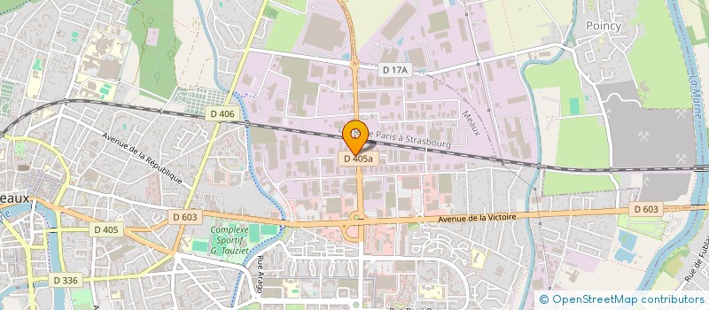 localisation de l'entreprise VIRANT à MEAUX