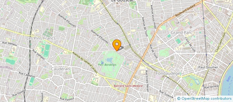 localisation de l'entreprise VIRARD & CO  LE BOUSCAT