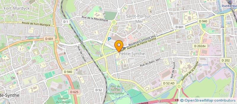 localisation de l'entreprise VIRE-VOLTE à DUNKERQUE