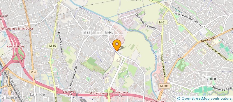 localisation de l'entreprise VIREBENT  TOULOUSE