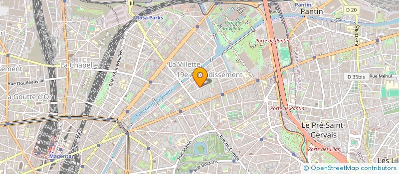 localisation de l'entreprise VIREE NOCTURNE  PARIS