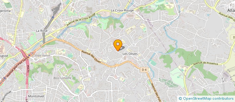 localisation de l'entreprise VIRELEVENT à MARSEILLE