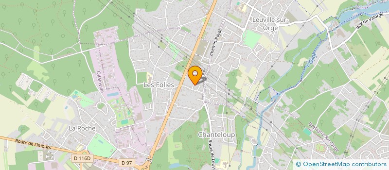 localisation de l'entreprise VIRETTO-IMMO à SAINT-GERMAIN-LES-ARPAJON