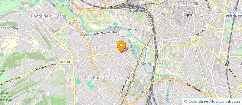 localisation de l'entreprise VIREVOLTE ET CIE à DIJON