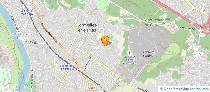 localisation de l'entreprise VIREY PATRIMOINE à CORMEILLES-EN-PARISIS