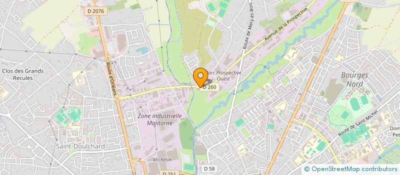 localisation de l'entreprise VIREZO  BOURGES