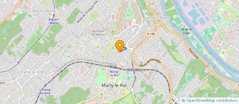 localisation de l'entreprise VIRGILE à MARLY-LE-ROI