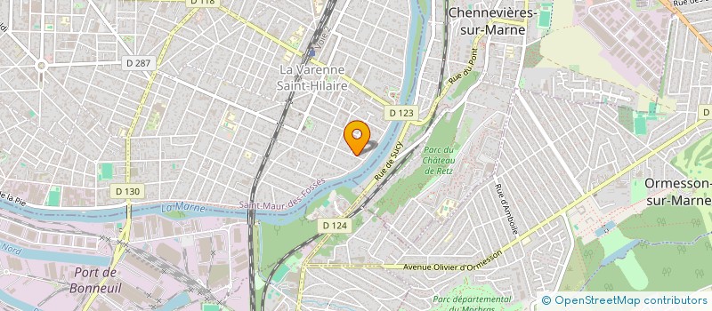 localisation de l'entreprise VIRGILE II à SAINT-MAUR-DES-FOSSES