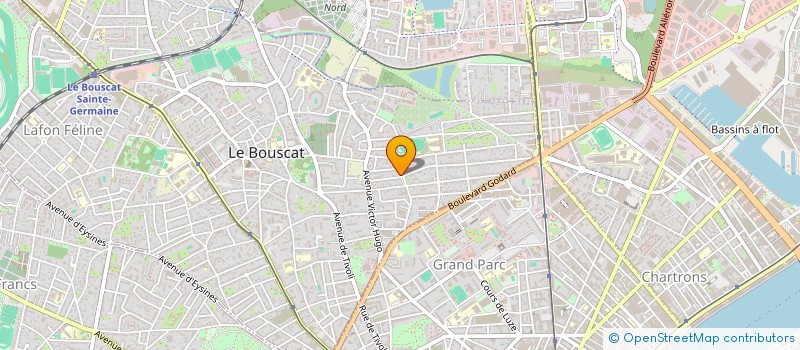 localisation de l'entreprise VIRGILE STUDIO à LE BOUSCAT