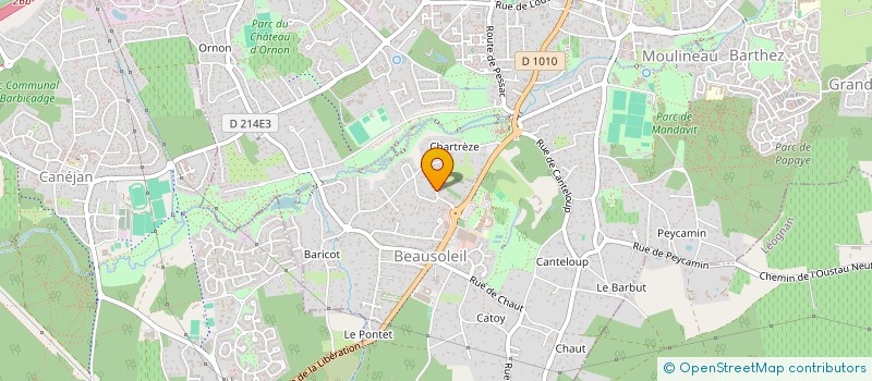 localisation de l'entreprise VIRGILINE  GRADIGNAN