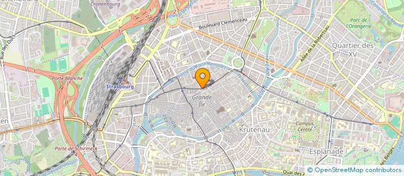 localisation de l'entreprise VIRGINIA à STRASBOURG