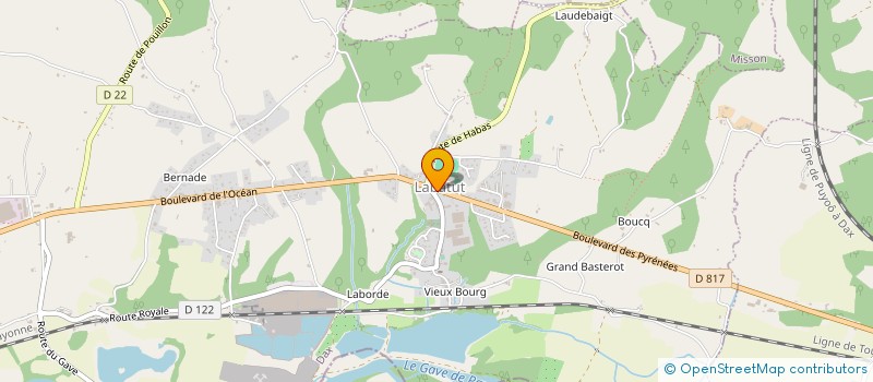 localisation de l'entreprise VIRGINIA  LABATUT