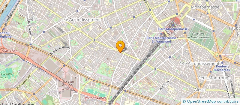 localisation de l'entreprise VIRGINIA HENDERSON  PARIS