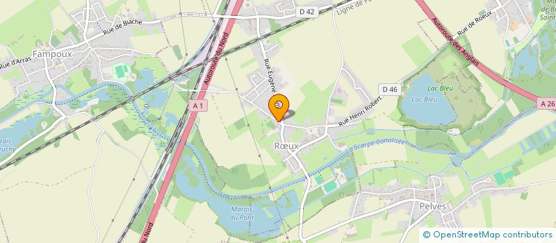 localisation de l'entreprise VIRGINIE CICHOCKI  RUX