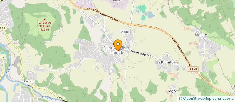 localisation de l'entreprise VIRGINIE ET OLIVIER  CHASPINHAC