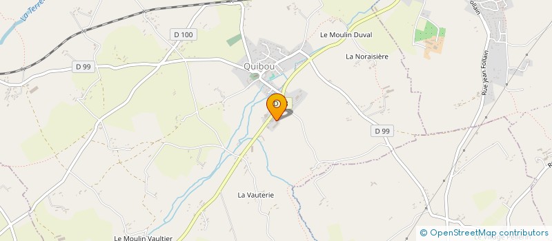 localisation de l'entreprise VIRGINIE IMMO  QUIBOU