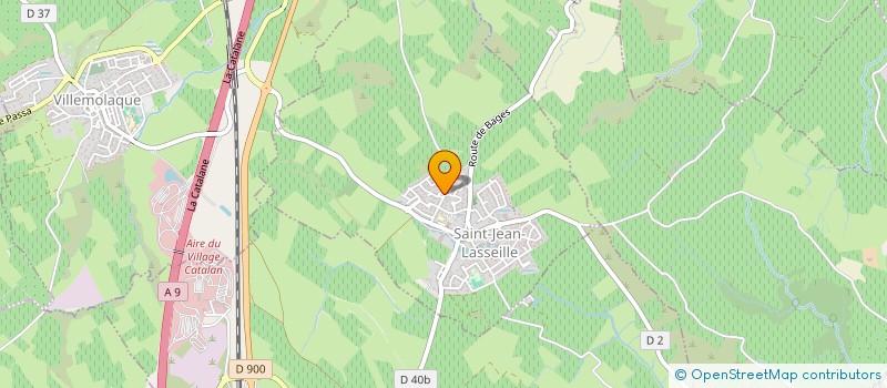 localisation de l'entreprise VIRGINIE INVEST  SAINT-JEAN-LASSEILLE