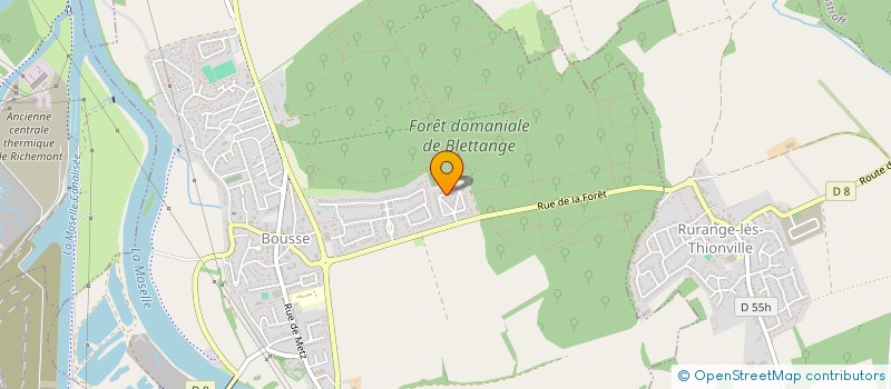 localisation de l'entreprise VIRGINIE ROBINET  SAINT-CLEMENT