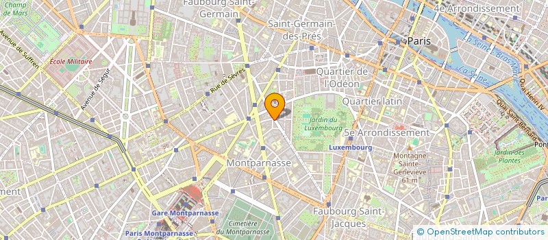 localisation de l'entreprise VIRGINIE SERVAES CONSULTING  PARIS