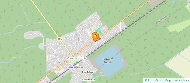 localisation de l'entreprise VIRGINIE SOPHIA  MERIGNAC