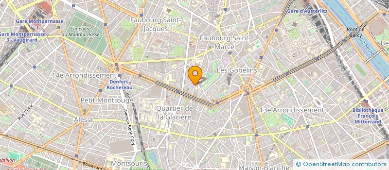 localisation de l'entreprise VIRGINIE WOZNIAK PSYCHOLOGUE  PARIS