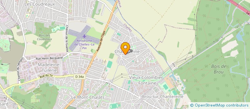 localisation de l'entreprise VIRGINKIN à CHELLES