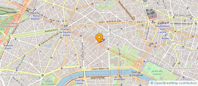 localisation de l'entreprise VIRGINMEGA à PARIS
