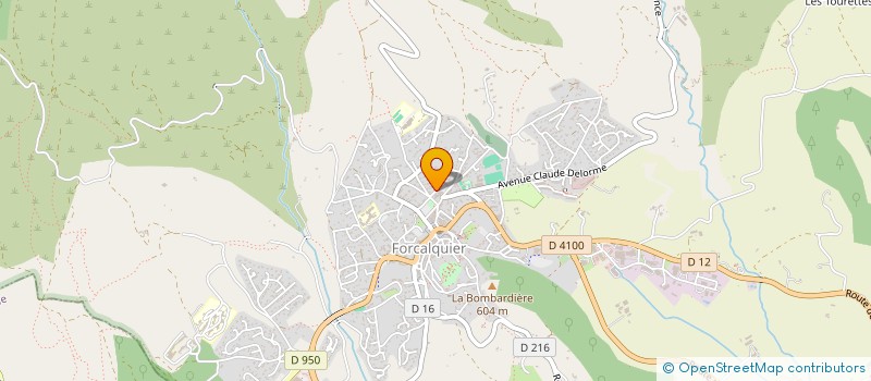 localisation de l'entreprise VIRGO à FORCALQUIER