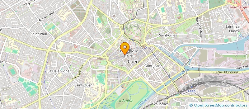 localisation de l'entreprise VIRGUL'7 à CAEN