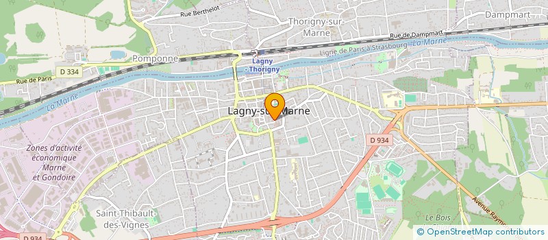 localisation de l'entreprise VIRGULE  MORIENVAL