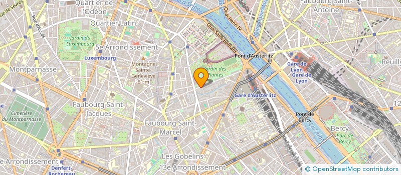 localisation de l'entreprise VIRGULE à PARIS