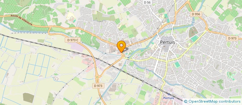 localisation de l'entreprise VIRGULE  PERTUIS