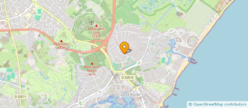 localisation de l'entreprise VIRGULIAN à AGDE