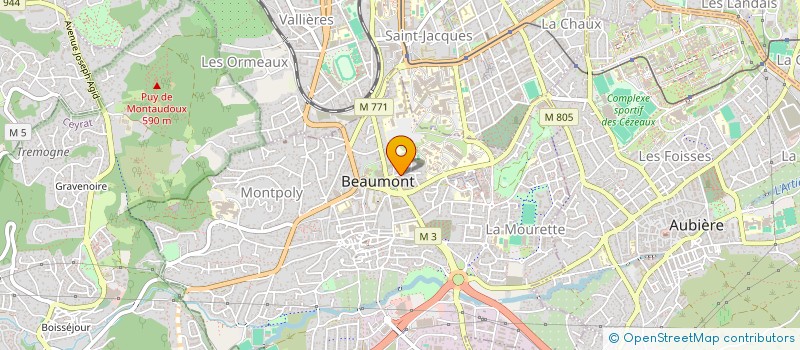 localisation de l'entreprise VIRGUTEN AGRI à BEAUMONT