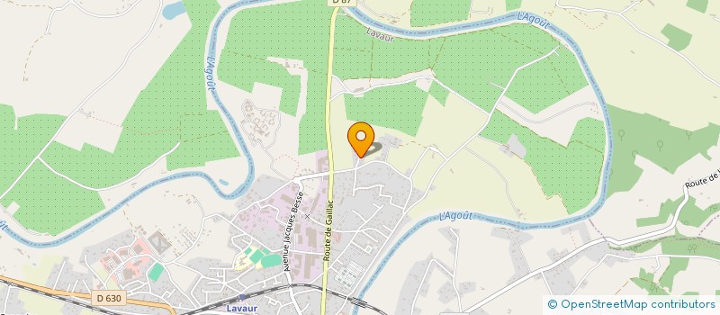 localisation de l'entreprise VIRIDI SPACIUM  LAVAUR