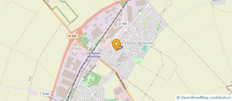 localisation de l'entreprise VIRIDIOS à LE PLESSIS-BELLEVILLE