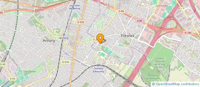 localisation de l'entreprise VIRIEUX CONSULTING  FRESNES