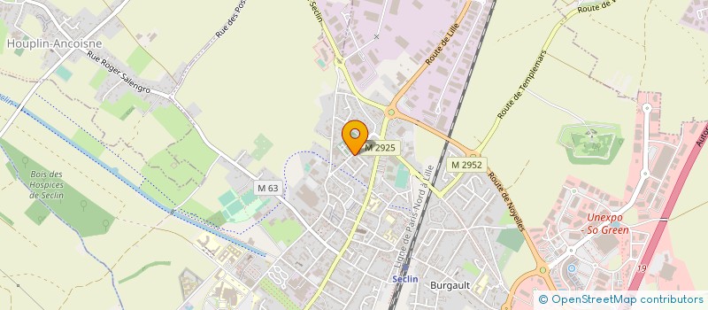 localisation de l'entreprise VIRIQUE PERE ET FILS à SECLIN