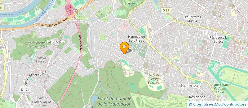 localisation de l'entreprise VIRIS AUDIT à RUEIL-MALMAISON