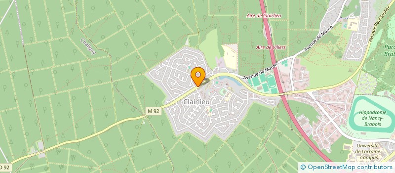 localisation de l'entreprise VIRLIE à VILLERS-LES-NANCY