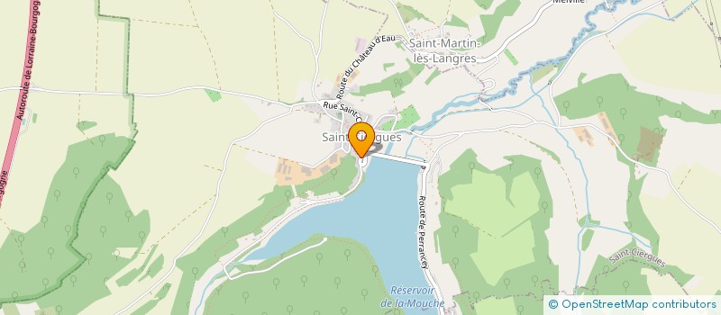localisation de l'entreprise VIRLOUP à SAINT-CIERGUES