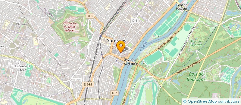 localisation de l'entreprise VIRMOUX PHILIPPE VRINDTS ANDREE à SURESNES