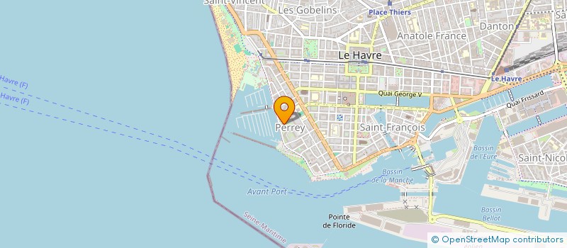 localisation de l'entreprise VIRNAT  LE HAVRE