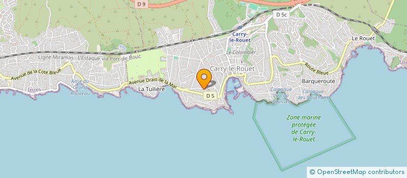 localisation de l'entreprise VIRNICO  CARRY-LE-ROUET