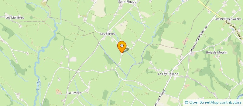 localisation de l'entreprise VIRO IMMO  LIGNY-EN-BRIONNAIS